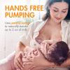 imageBoon Trove Silicone Manual Breast Pump Set  Hands Free Breast Milk Collector  Includes Polyester Travel Pouch  Breastfeeding Essentials  2 Count1 Count