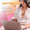 imageBoon Trove Silicone Manual Breast Pump Set  Hands Free Breast Milk Collector  Includes Polyester Travel Pouch  Breastfeeding Essentials  2 Count2 Count w Travel Pouch