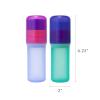 imageBoon Yuvi Sunscreen Applicator for Kids  Refillable and Spill Proof Kids Sunscreen Brush with Soft Foam Sponge  Summer Beach Essentials for Vacation  3 Oz Travel Size  1 Count2 Count