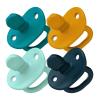 imageTomy JEWL Orthodontic Silicone Pacifier  Stage 2  Blue 2pkBlue