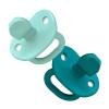 imageTomy JEWL Orthodontic Silicone Pacifier  Stage 2  Blue 2pkBlue