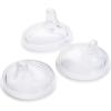 imageBoon Nursh Silicone Sippy Cup Lid  Convertible Transitional Sippy Spouts for Nursh Baby Bottles  Sippy Cup Lids for Babies  Baby Feeding Supplies  Ages 6 Months and Up  3 Count3 Count Pack of 1