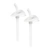 imageBoon Swig Cup Replacement Silicone Straws  Spill Proof Straws for Toddlers  Easy to Clean  6 Months and Up  2 Count