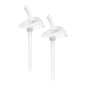 imageBoon Swig Cup Replacement Silicone Straws  Spill Proof Straws for Toddlers  Easy to Clean  6 Months and Up  2 Count