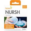 imageBoon Baby Bottle Storage Buns  Travel Holders for Nursh Bottles  Blue and White 3 CountBluewhite