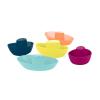 imageBoon Fleet Toy Boat Baby Bath Toys  Stacking Boat Toy Set for Bath Time Fun  Toddler and Baby Stacking Bathtub Toys With Drain Holes  5 Count  Ages 10 Months and UpNavy Multicolor