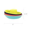 imageBoon Fleet Toy Boat Baby Bath Toys  Stacking Boat Toy Set for Bath Time Fun  Toddler and Baby Stacking Bathtub Toys With Drain Holes  5 Count  Ages 10 Months and UpNavy Multicolor
