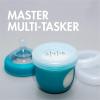 imageBoon Nursh Breast Milk Storage Lids  Made for Boon Nursh Bottles  Lids for Formula Travel Container  Breastfeeding Essentials and Baby Feeding Supplies  3 Count