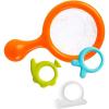 imageBoon Water Bugs Floating Bath Toys  Includes Net and Three Bug Bathtub Toys  Toddler Stocking Stuffers  Toddler Sensory Toys Promotes Fine Motor Control  Mint  Ages 10 Months and UpOrange