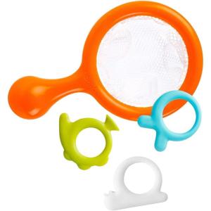 imageBoon Water Bugs Floating Bath Toys  Includes Net and Three Bug Bathtub Toys  Toddler Stocking Stuffers  Toddler Sensory Toys Promotes Fine Motor Control  Mint  Ages 10 Months and UpOrange