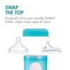 image:imageBoon NURSH Reusable Silicone Baby Bottles with Accessories Bundle  3 Count