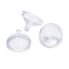 image:imageBoon Nursh Reusable Silicone Baby Bottles with Pouch  Stage 1 Slow Flow  4 Oz  3 Count  Extra Slow Silicone Nipples 3 PackSpeckle