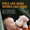 image:imageBoon Nursh Reusable Silicone Pouch Baby Bottles  Medium Flow Nipple  Silicone Baby Bottle Pouch and Nipple  Baby Feeding Essentials  Speckle  36 Months  4 Count  8 Ounce