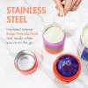 image:imageBoon Triful Baby Formula Dispenser On The Go  Insulated Stainless Steel Formula Containers with Stacking Design  Baby BottleFeeding Supplies for Travel  PinkPink