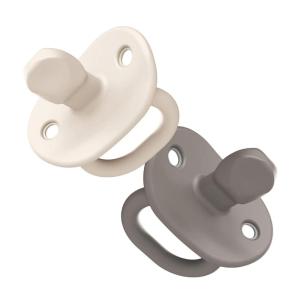 image:imageBoon Jewl Silicone Orthodontic Pacifier  Baby Pacifier with Soothing GemShaped Nipple  Comfortable Baby Pacifiers Natural Oral Muscular Development  Neutral  2 Count  3 Months36 Month
