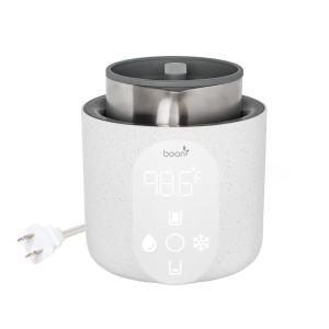 image:imageBoon Tempro Direct Heat Breastmilk Warmer  Retains Nutrients in Baby Formula and Breastmilk  Quick Liquid Warmer with Real Time Temp Reading  Breastfeeding Essentials