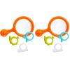 image:imageBoon Water Bugs Toddler Sensory Bath Tub Toy Set for Kids Aged 10 Months and Up Orange Pack of 2Orange